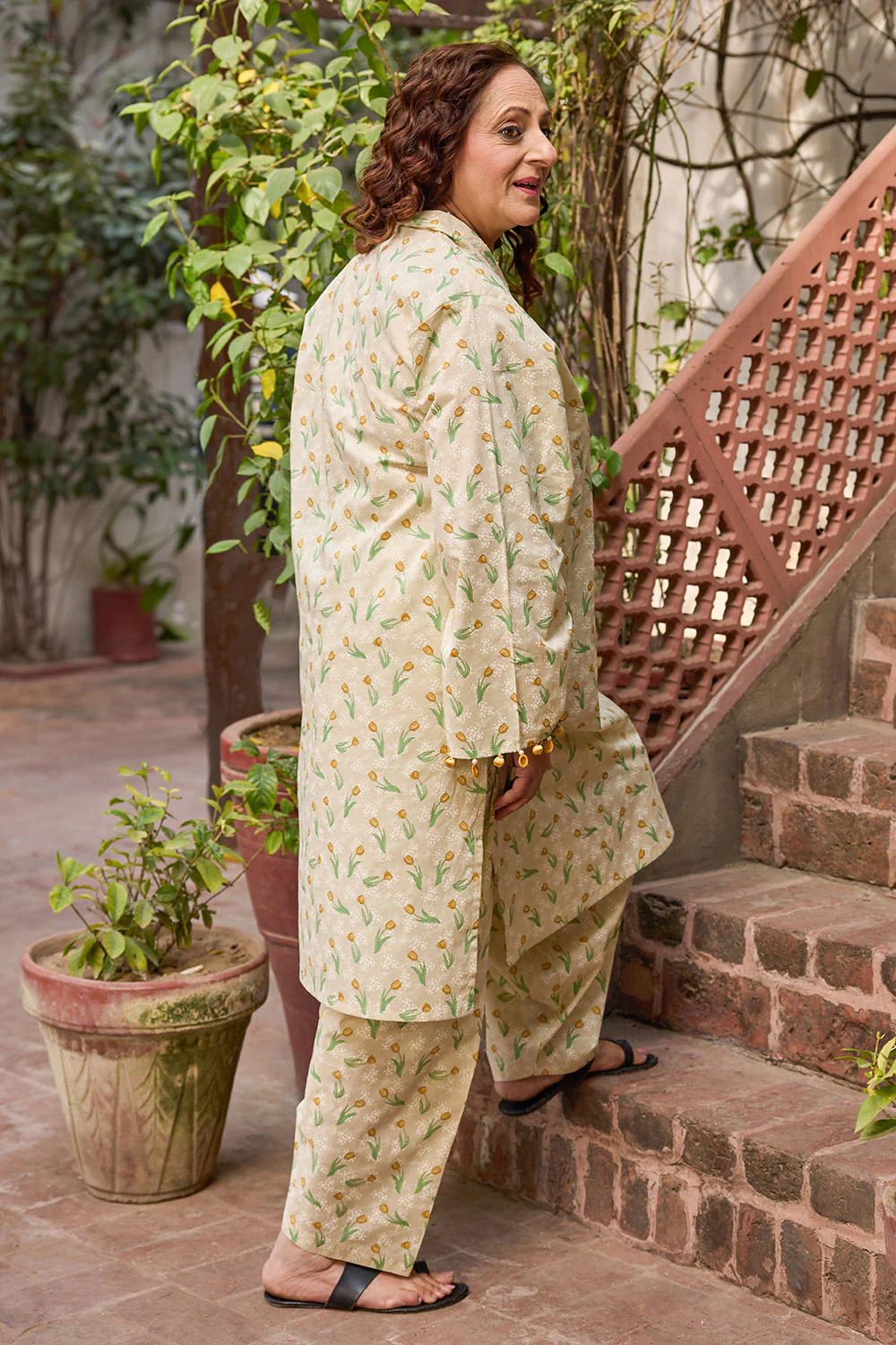 1 Piece Printed Lawn Shirt - Image 5
