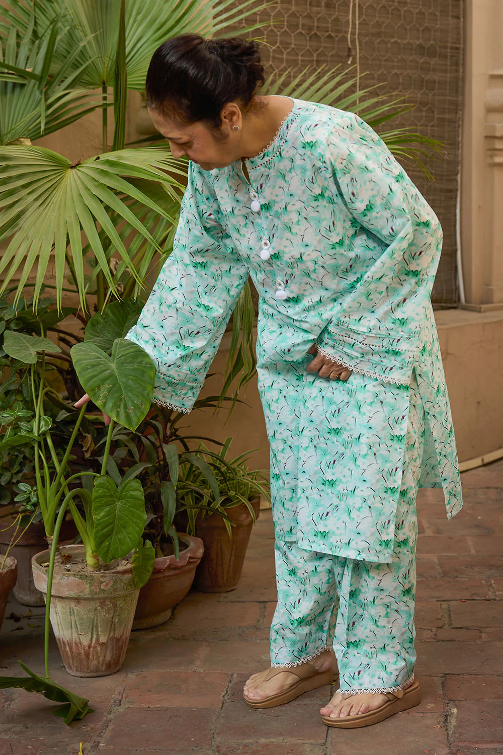 1 Piece Printed Lawn Shirt - Image 5