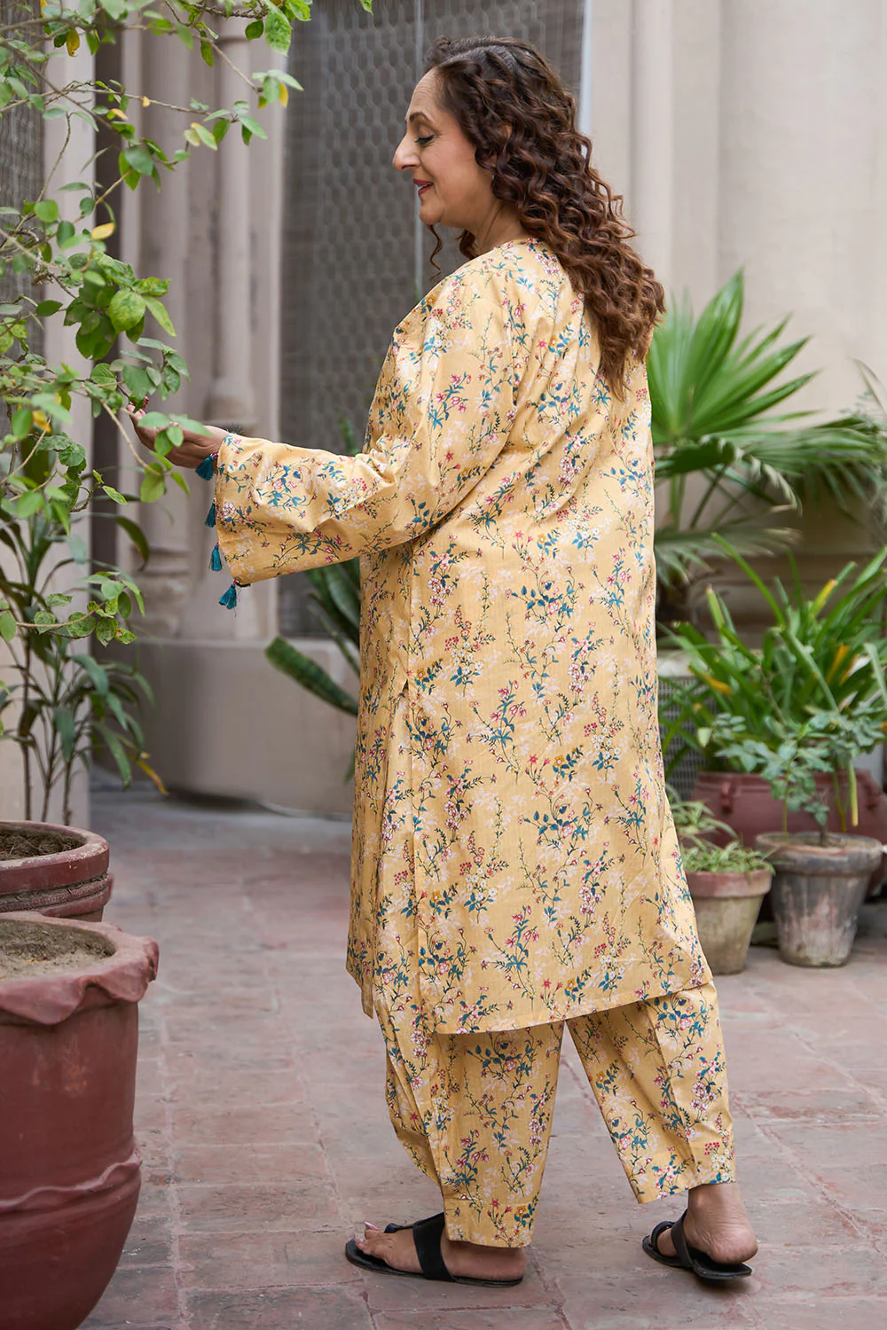 1 Piece Printed Lawn Shirt - Image 4