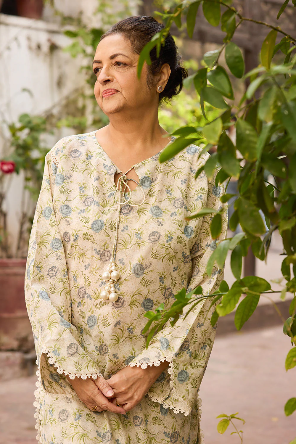 1 Piece Printed Lawn Shirt - Image 5