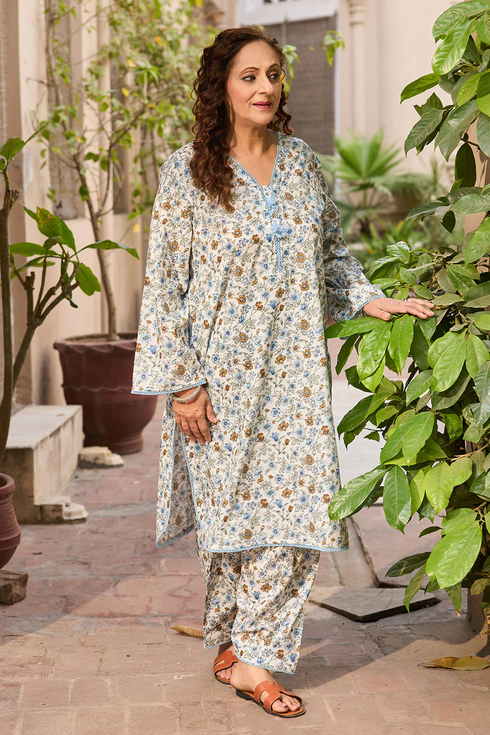1 Piece Printed Lawn Shirt - Image 6