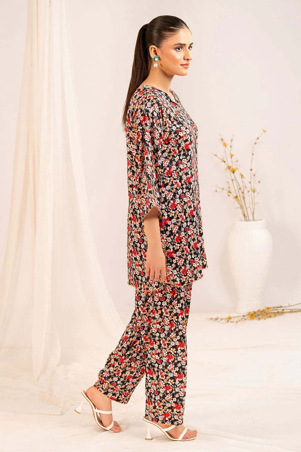1 Piece Printed Linen Shirt - Image 4