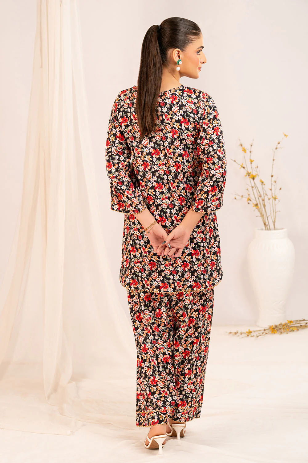 1 Piece Printed Linen Shirt - Image 5