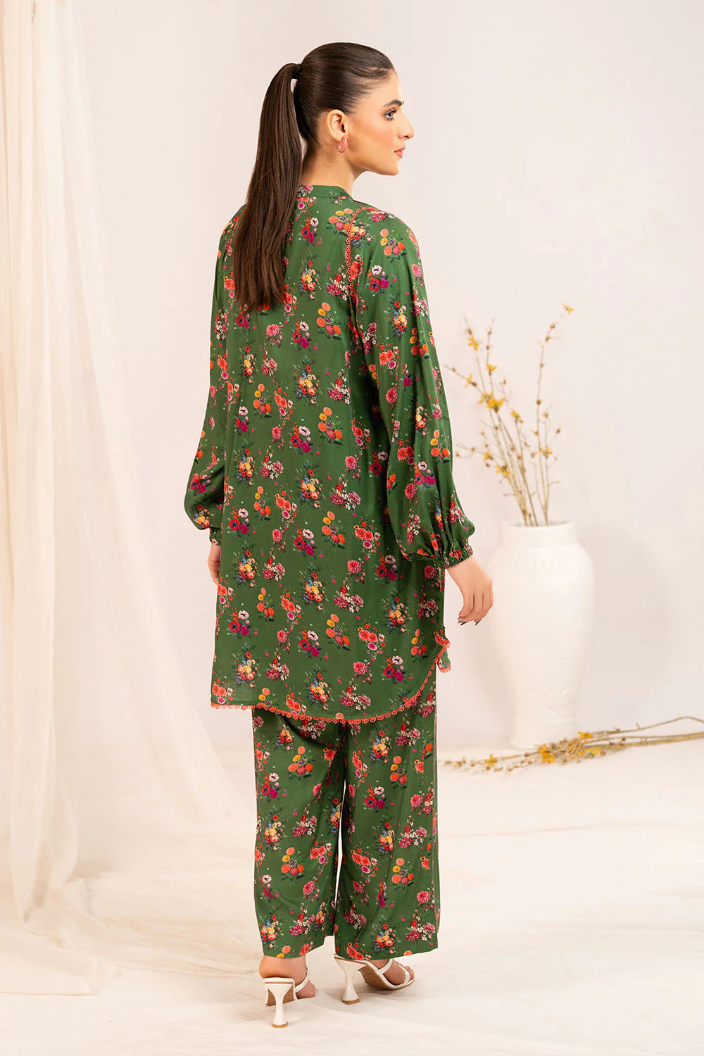 1 Piece Printed Linen Shirt - Image 4