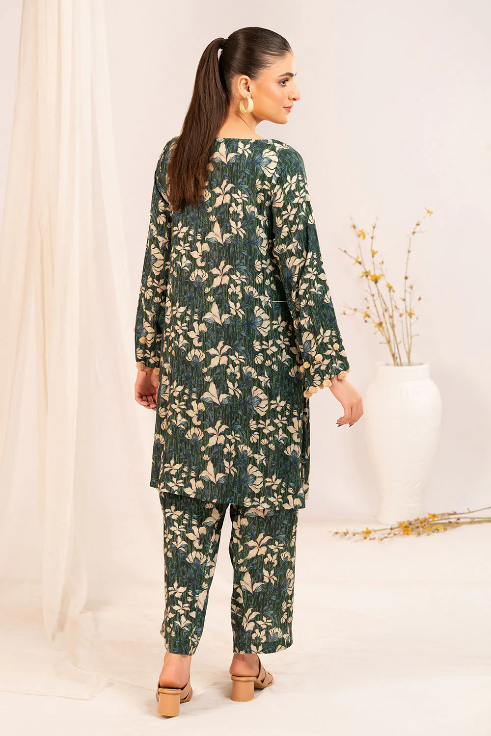 1 Piece Printed Linen Shirt - Image 4