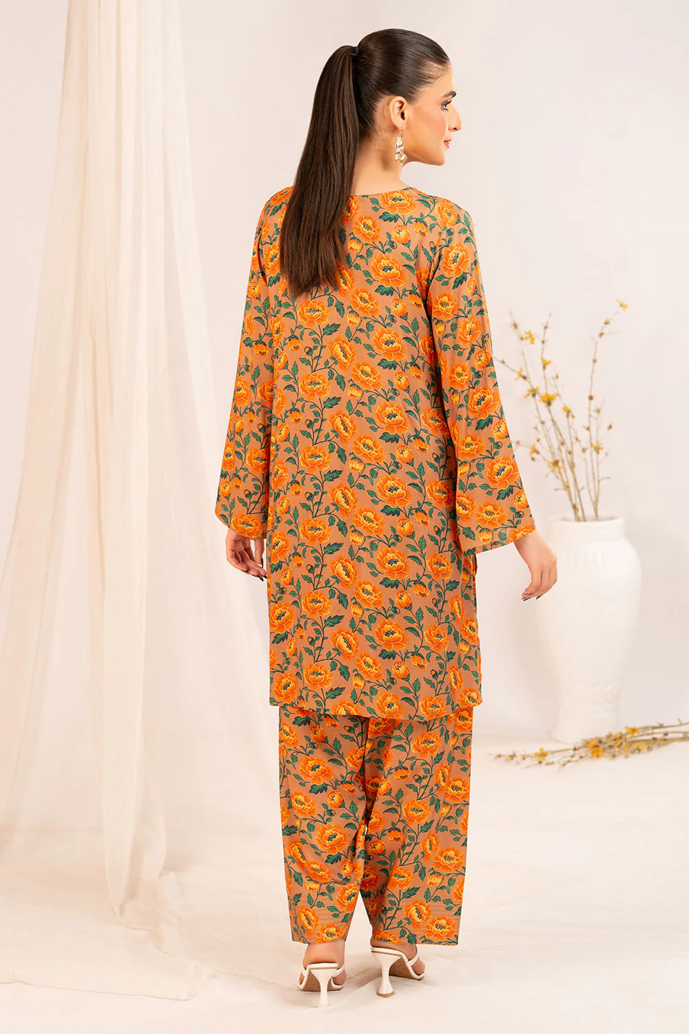 1 Piece Printed Linen Shirt - Image 4