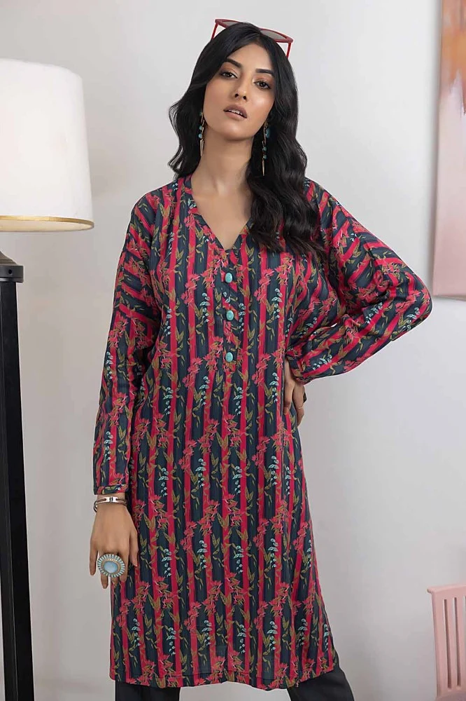 1 Piece Printed Linen Shirt - Image 4