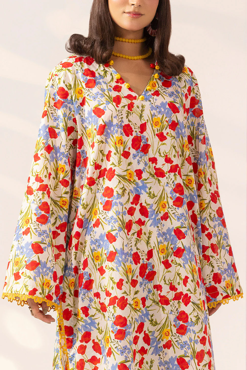 2 Piece Printed Lawn Suit - Image 2