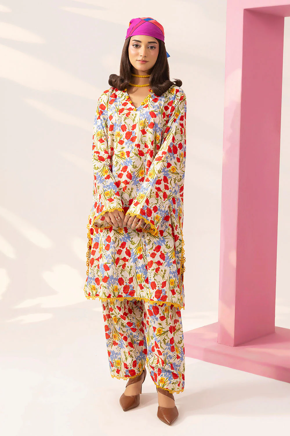 2 Piece Printed Lawn Suit - Image 6