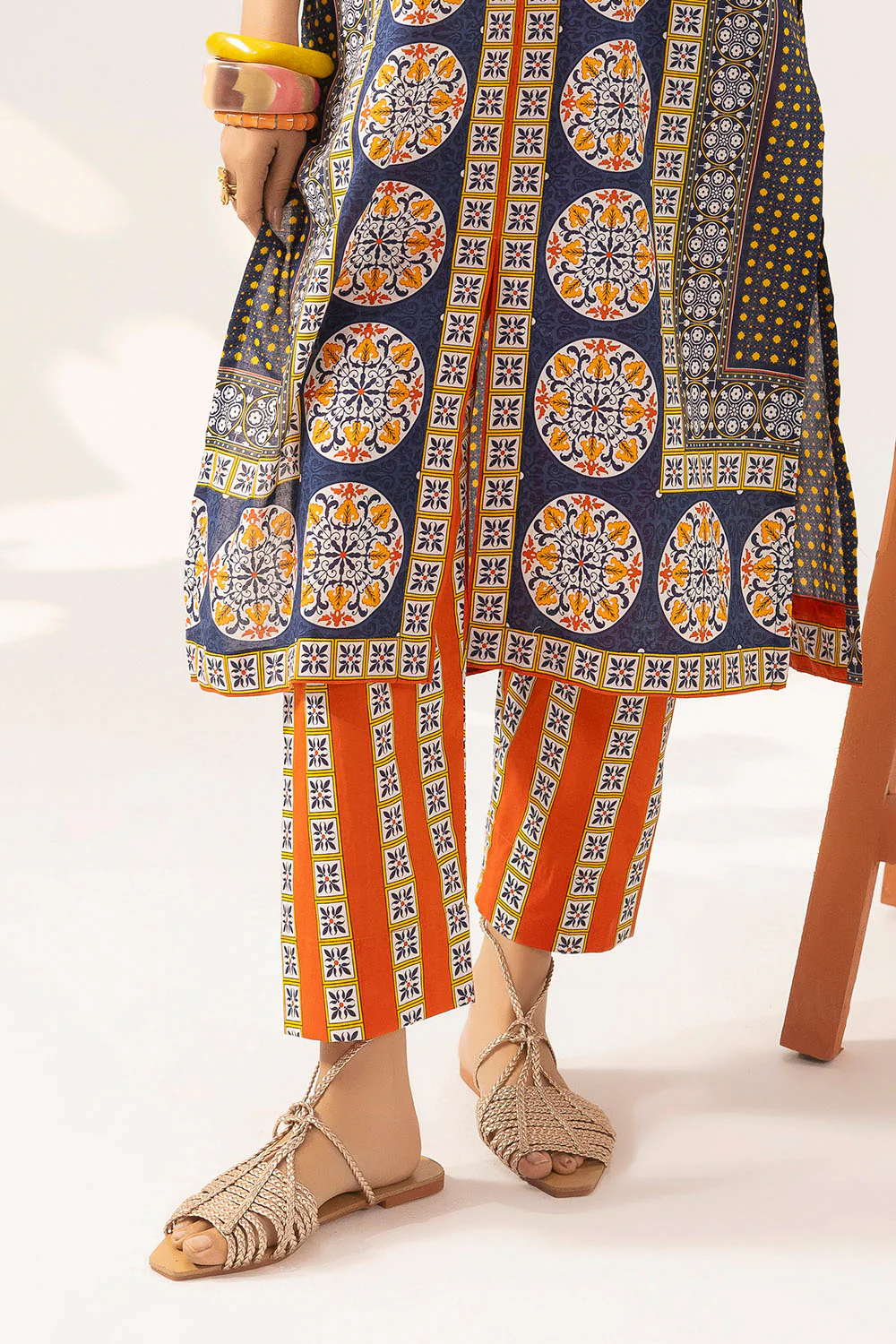 2 Piece Printed Lawn Suit - Image 5