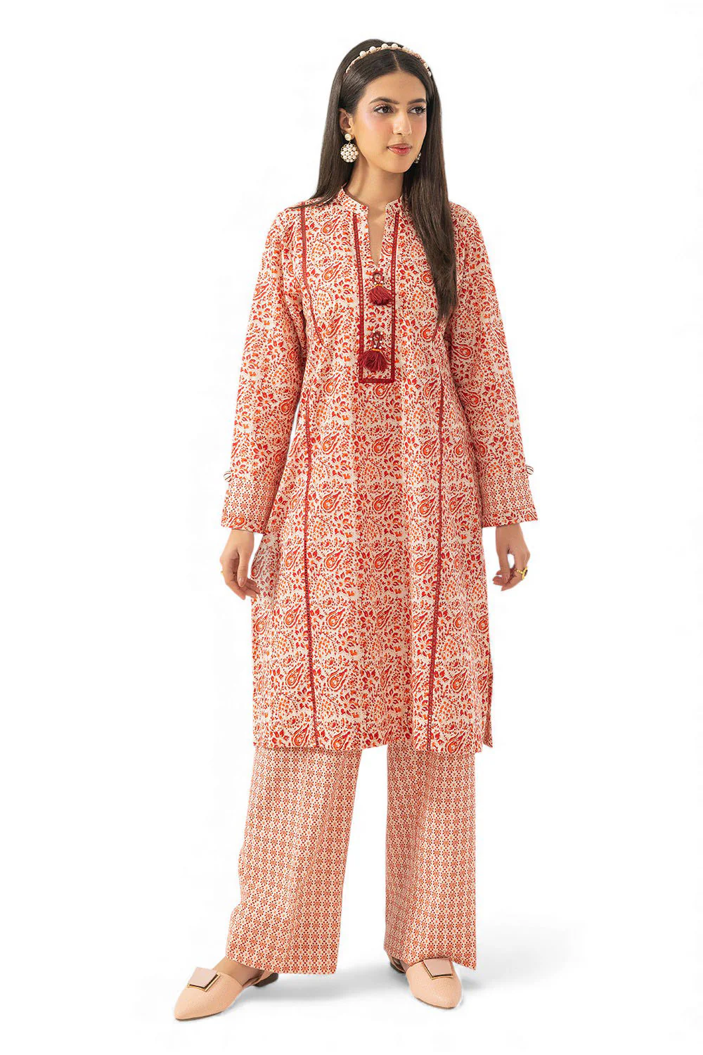 2 Piece Printed Lawn Suit
