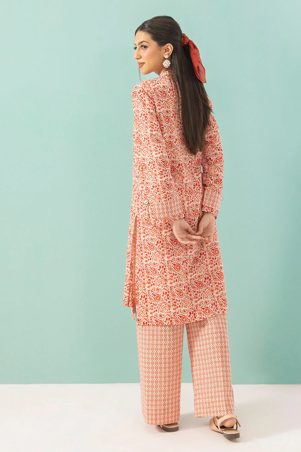 2 Piece Printed Lawn Suit - Image 5