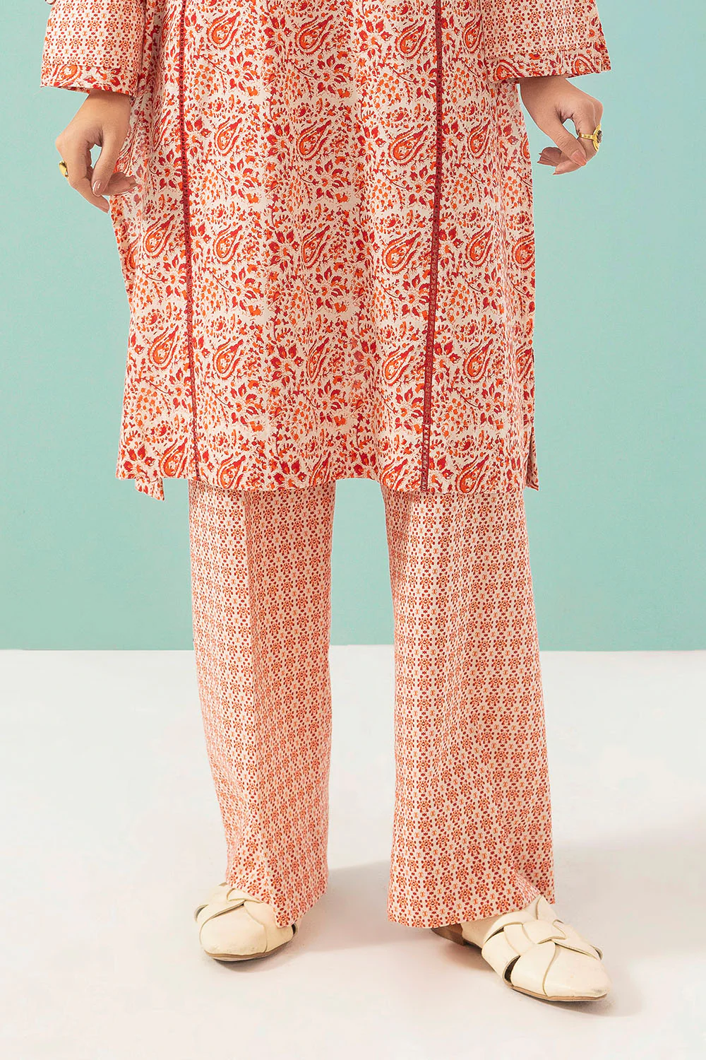 2 Piece Printed Lawn Suit - Image 6