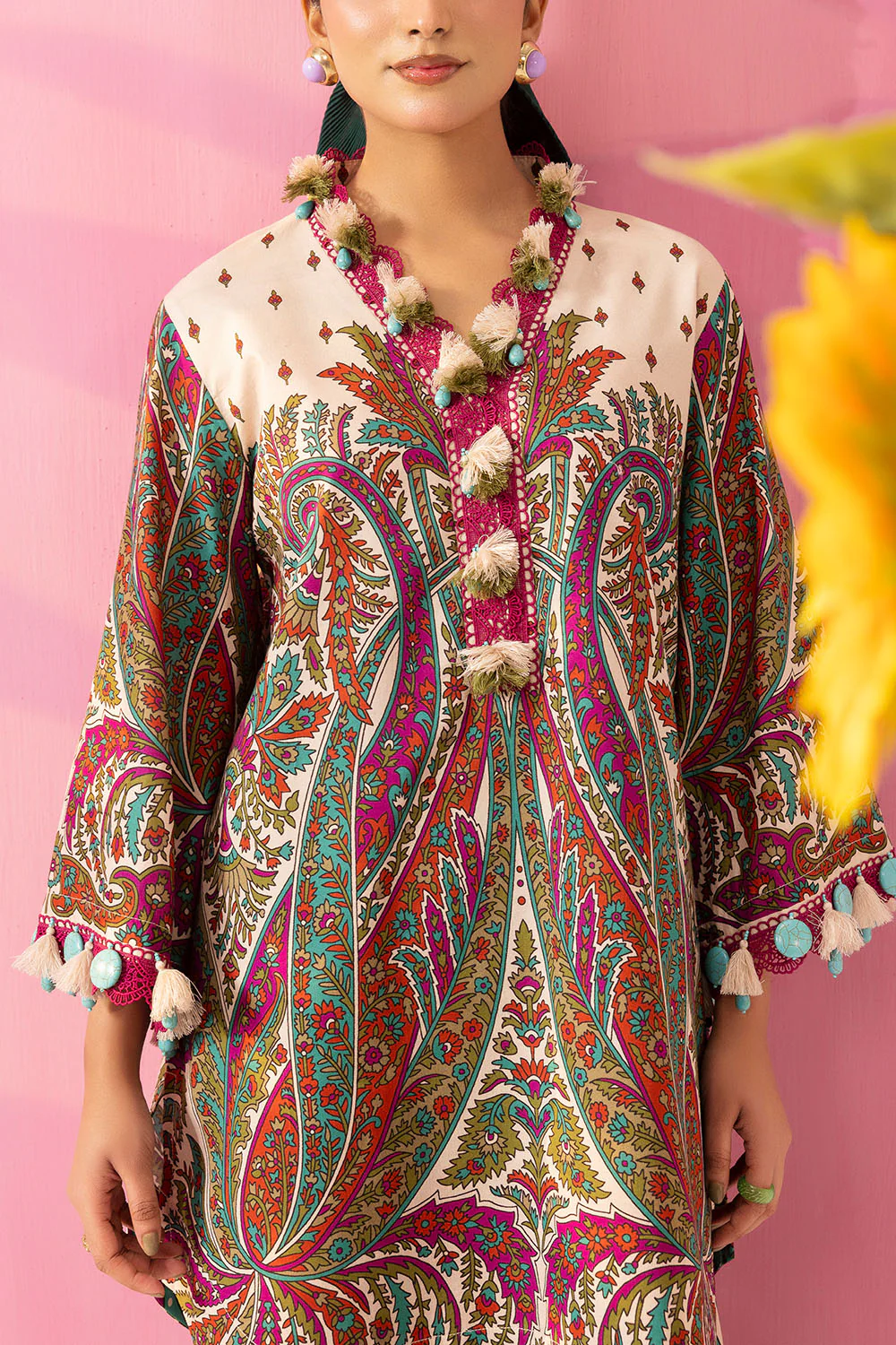 2 Piece Printed Lawn Suit - Image 2