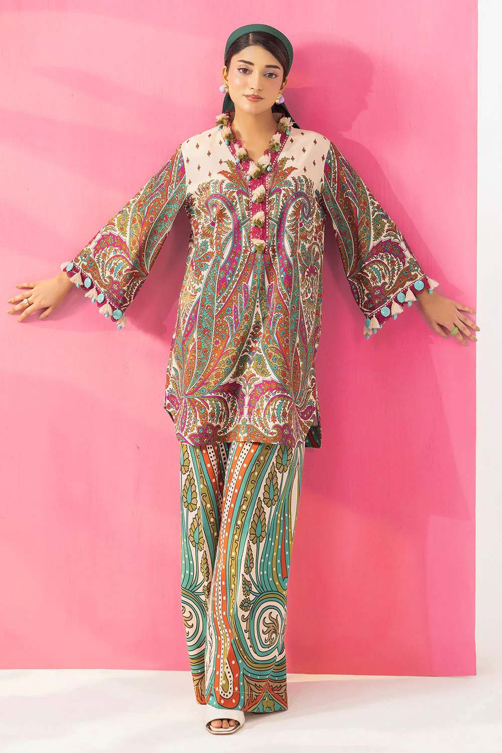 2 Piece Printed Lawn Suit - Image 3