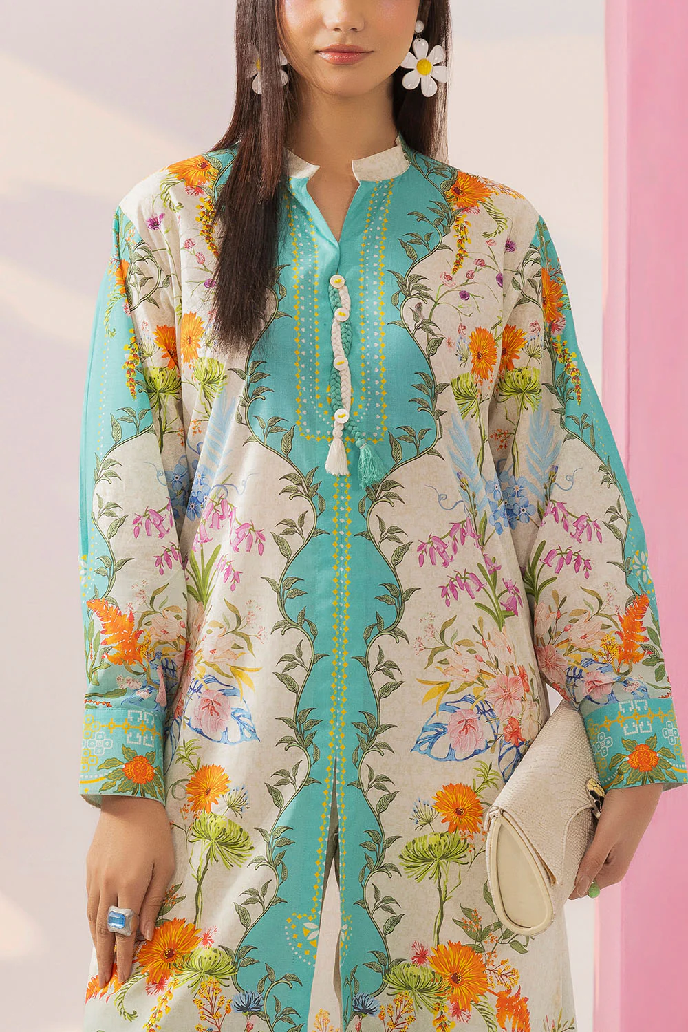 2 Piece Printed Lawn Suit - Image 2
