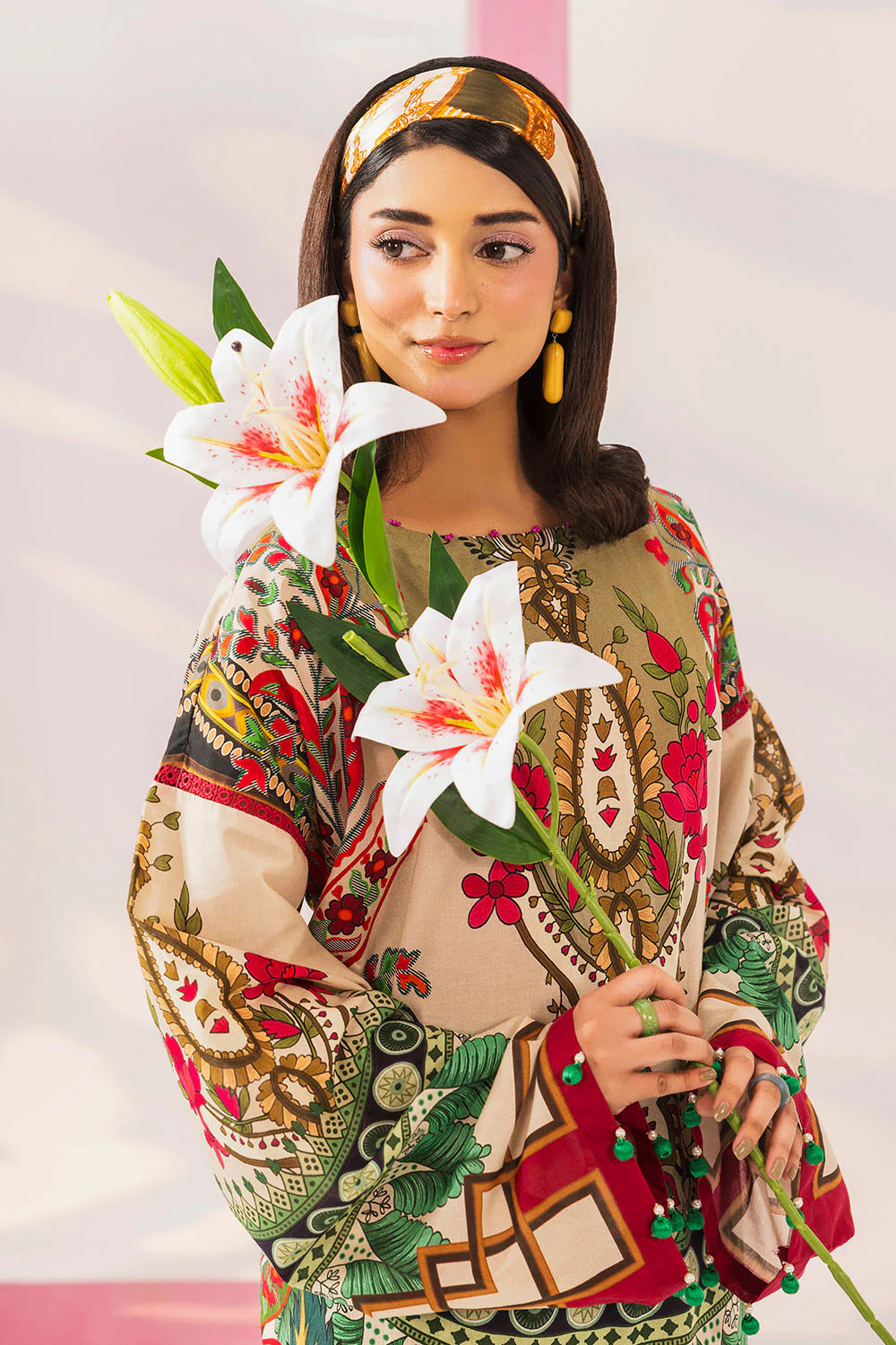 2 Piece Printed Lawn Suit - Image 3