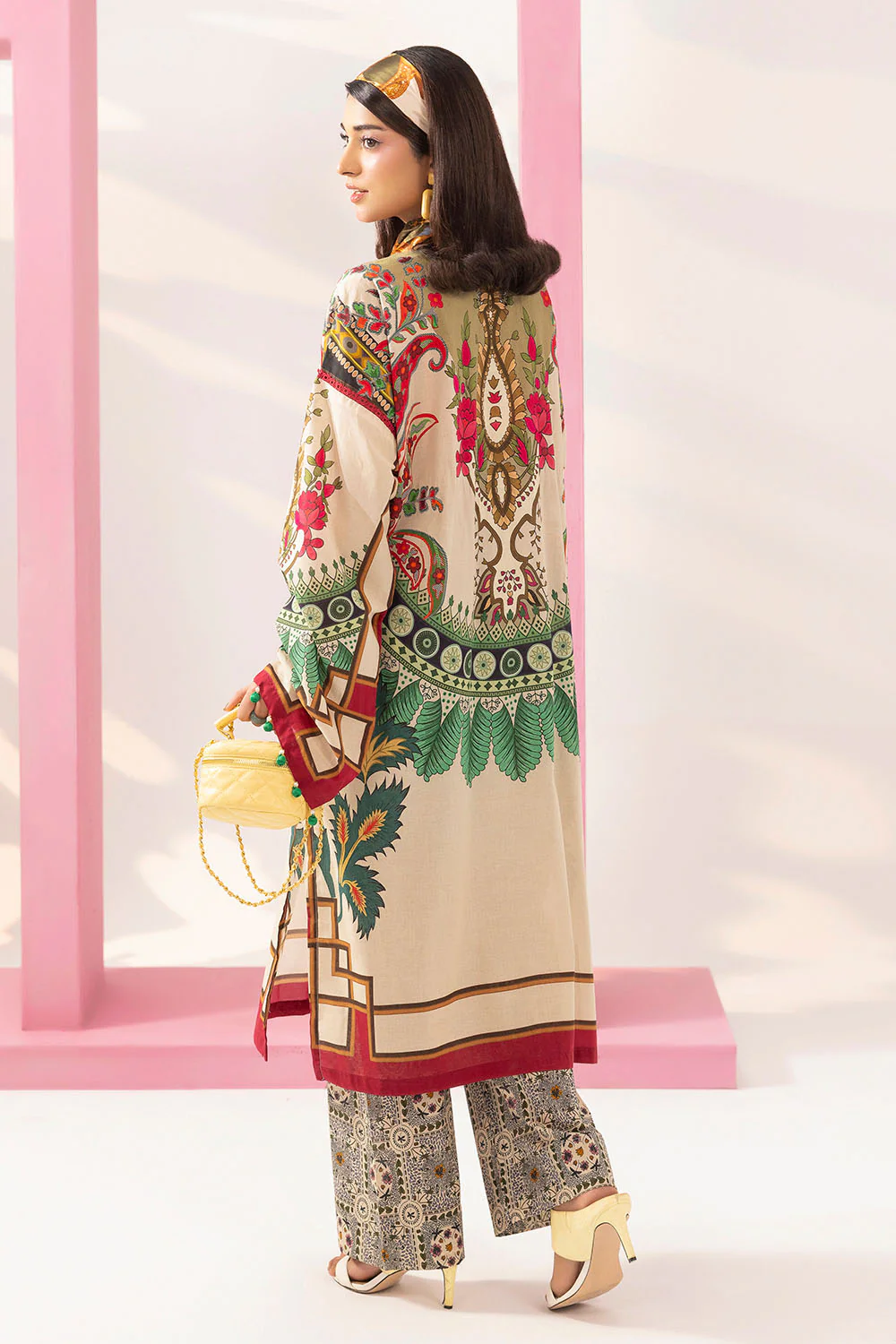 2 Piece Printed Lawn Suit - Image 4