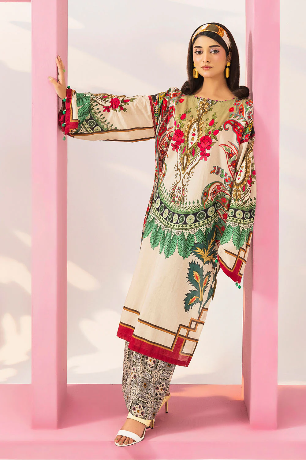 2 Piece Printed Lawn Suit - Image 6