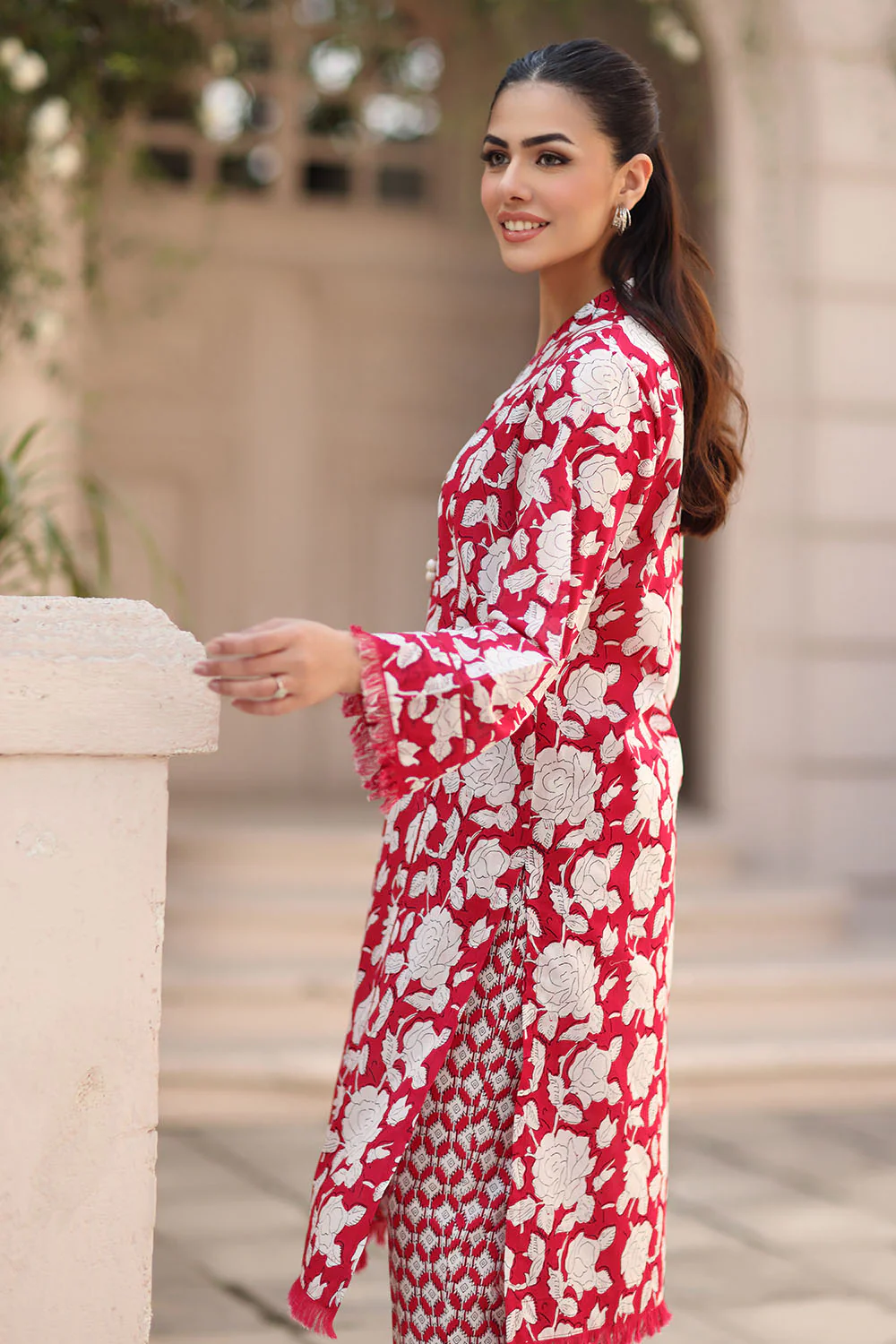 2 Piece Printed Lawn Suit - Image 4