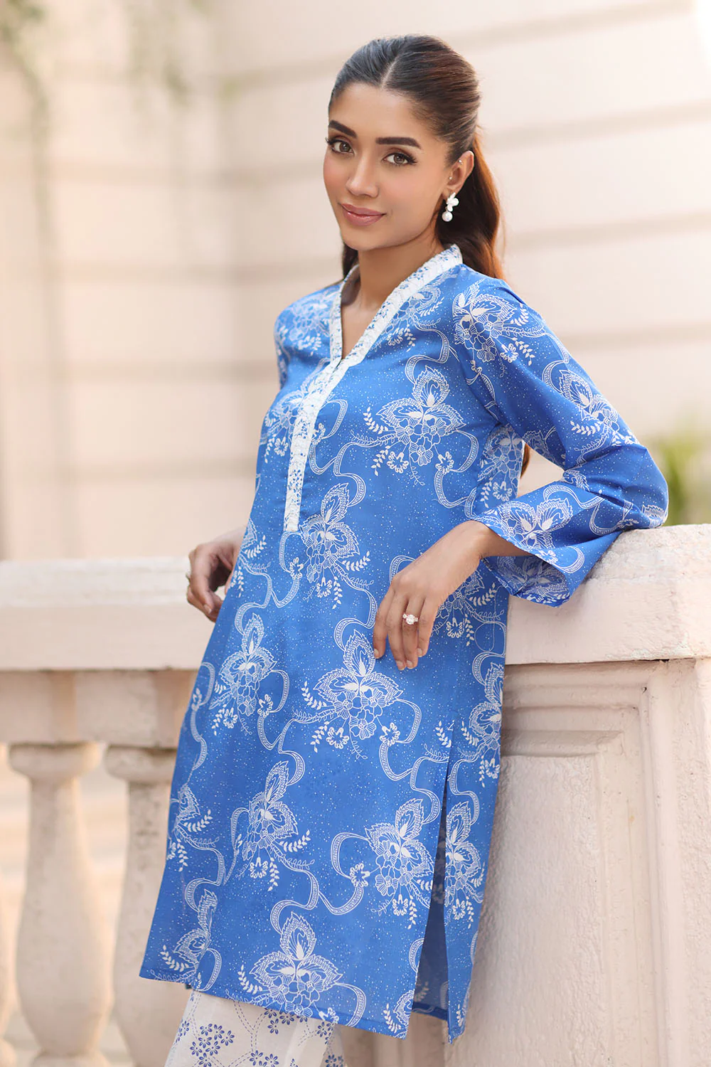 2 Piece Printed Lawn Suit - Image 4
