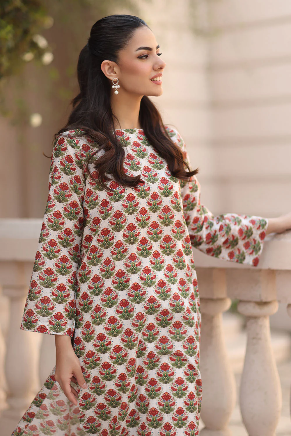 2 Piece Printed Lawn Suit - Image 6