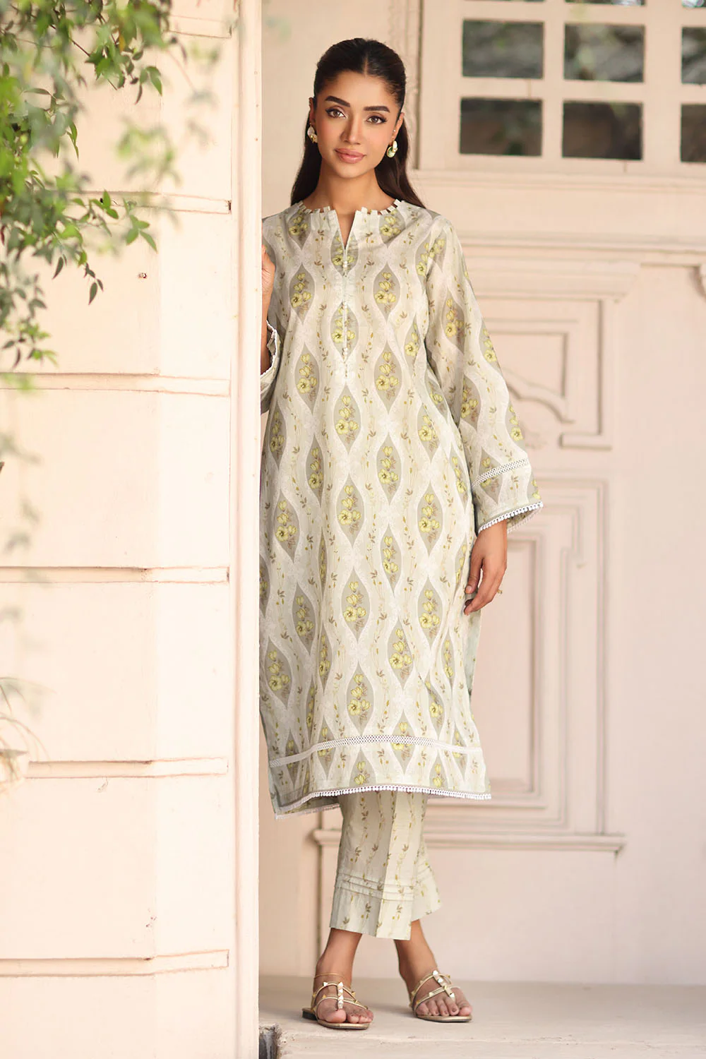 2 Piece Printed Lawn Suit - Image 6