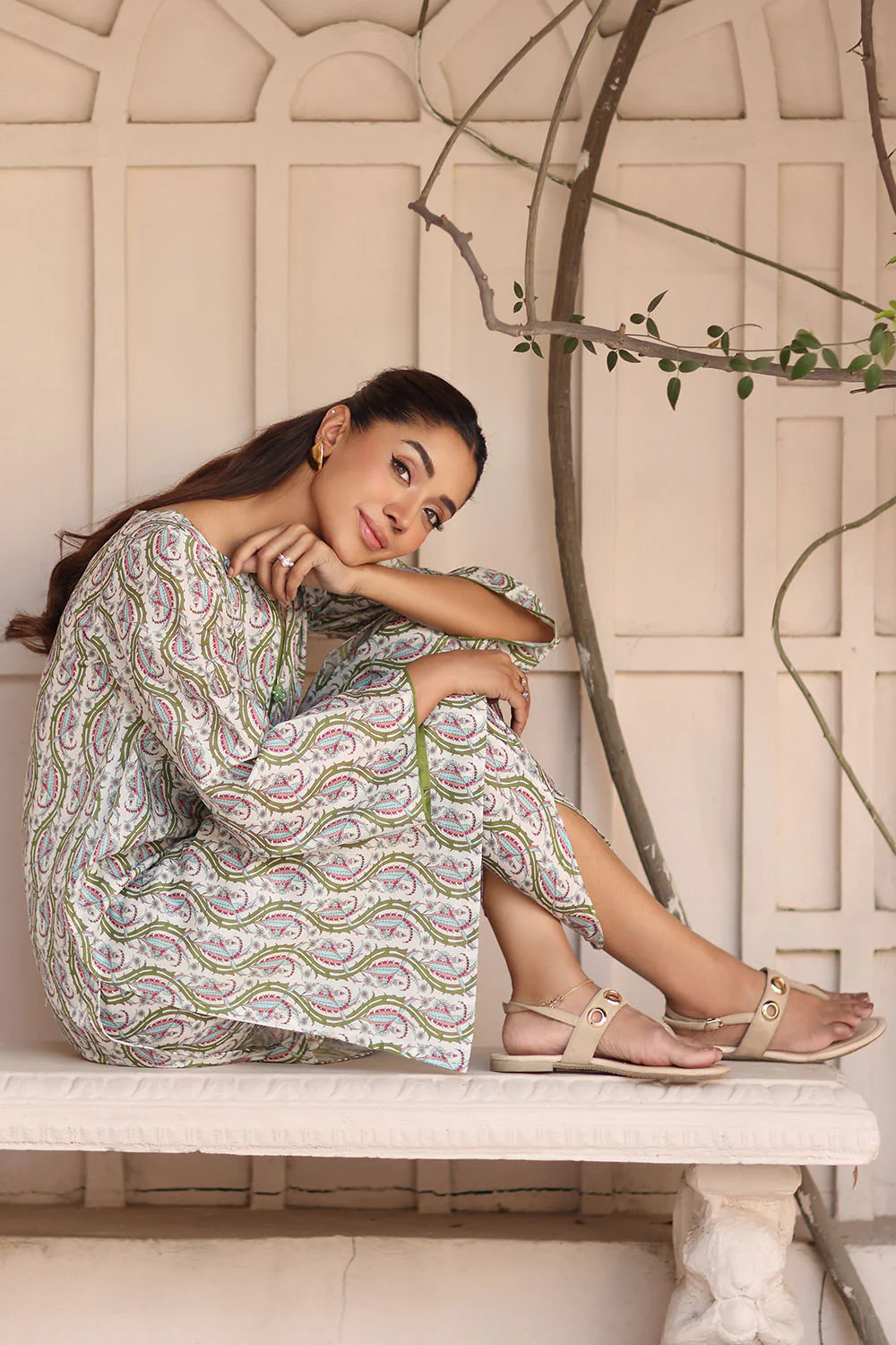2 Piece Printed Lawn Suit - Image 4