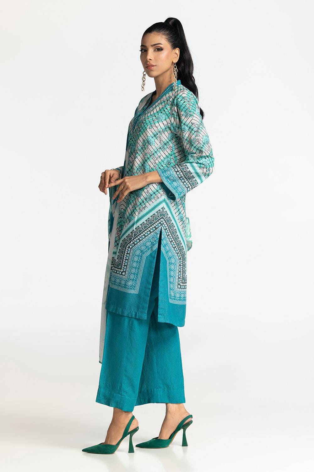 3 Piece Karandi Printed Suit - Image 5