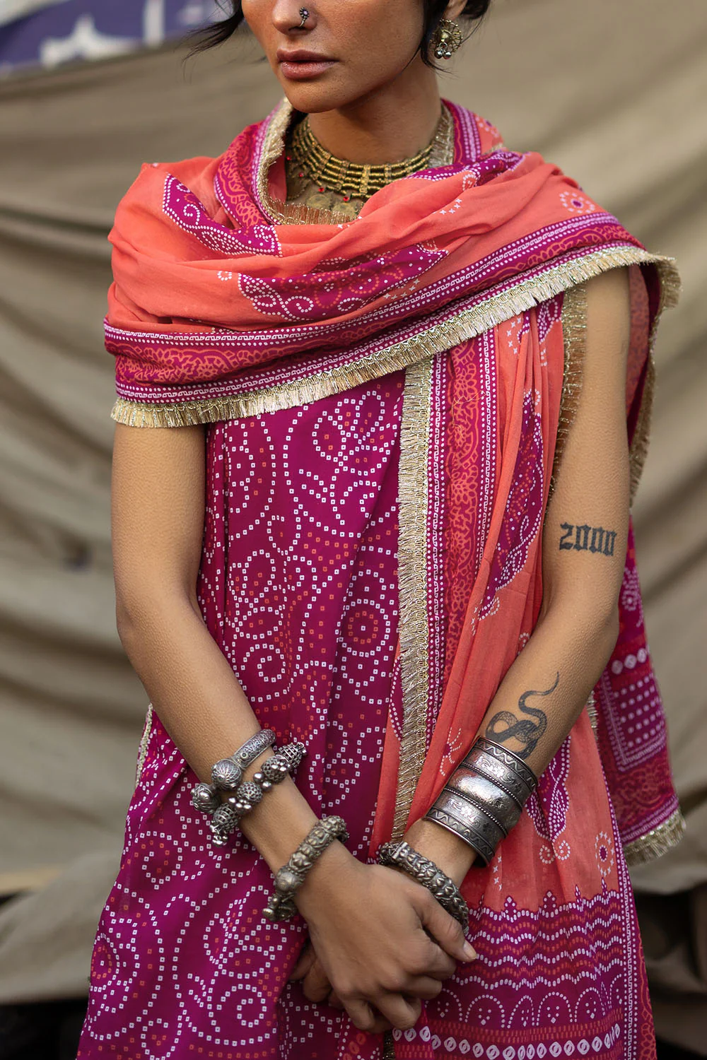 3 Piece Printed Lawn Suit - Image 2