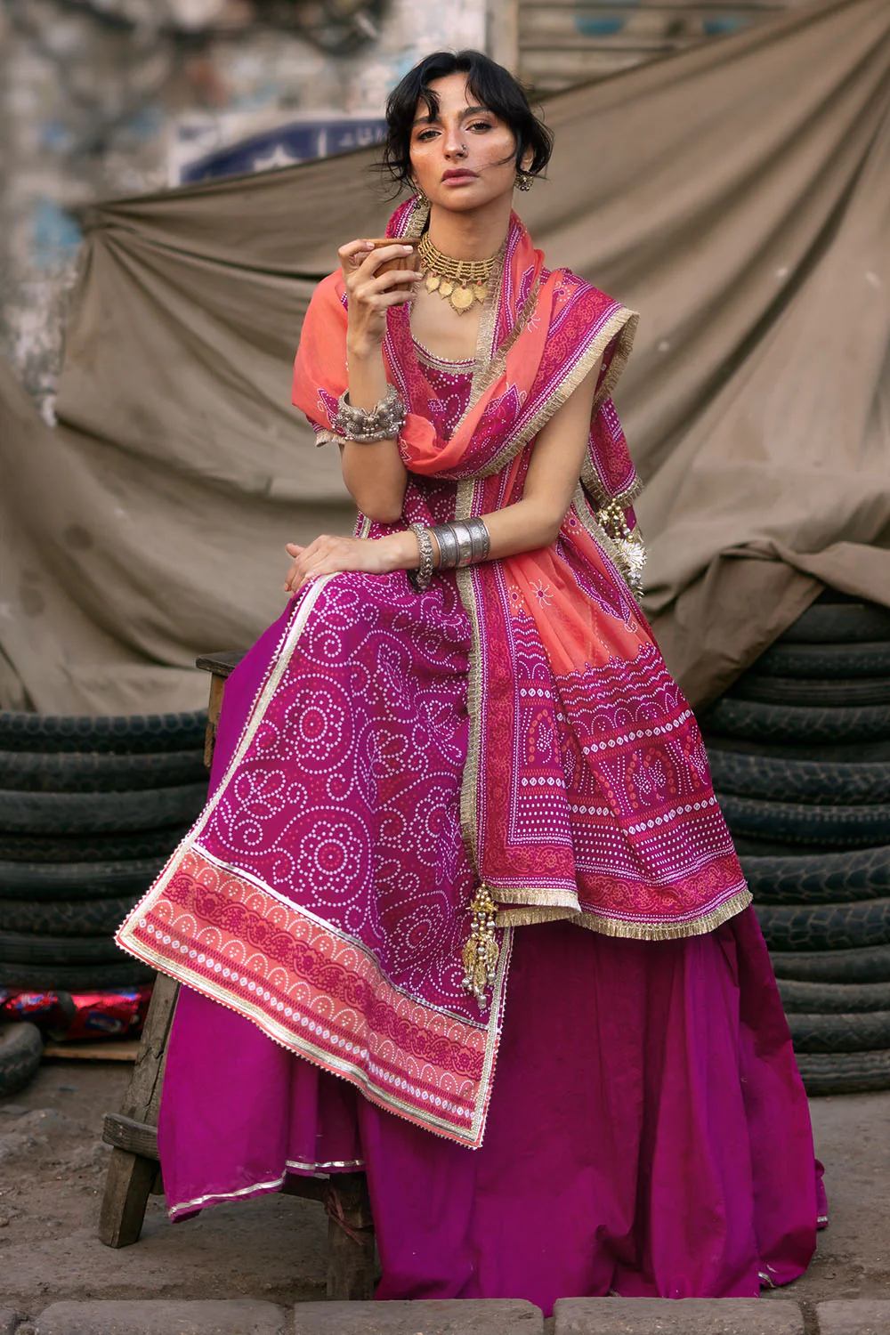 3 Piece Printed Lawn Suit - Image 5