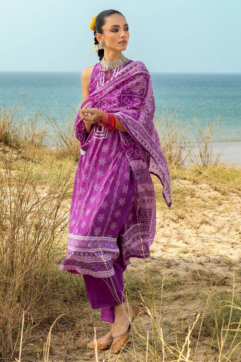 3 Piece Printed Lawn Suit - Image 3