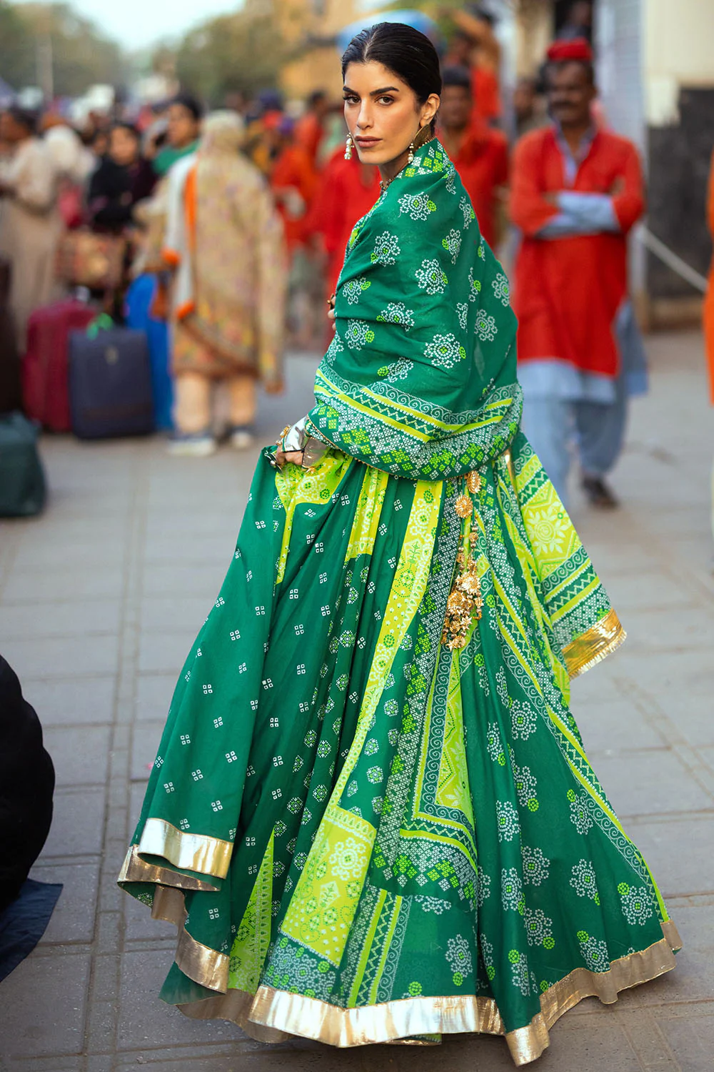 3 Piece Printed Lawn Suit - Image 3