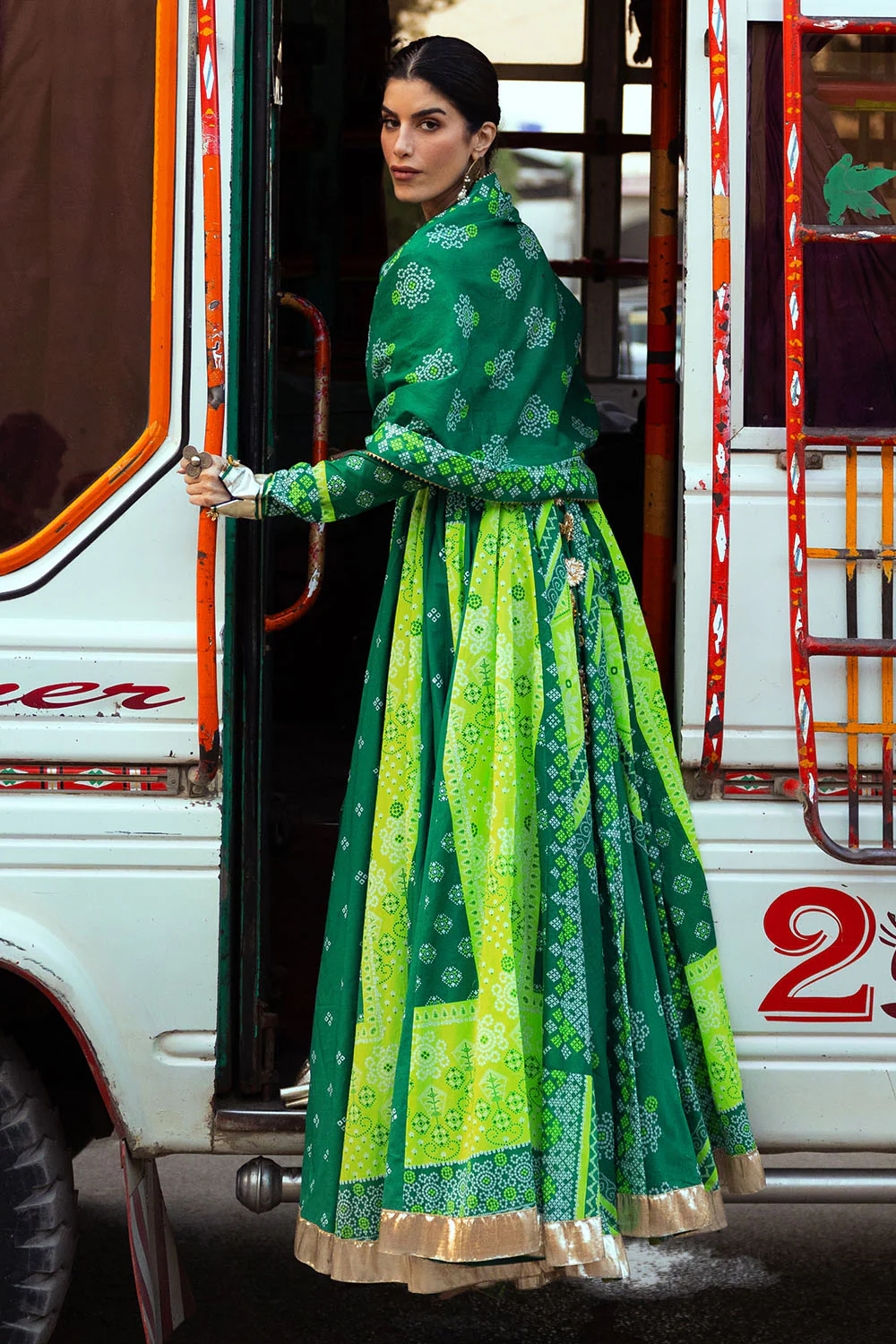3 Piece Printed Lawn Suit - Image 4
