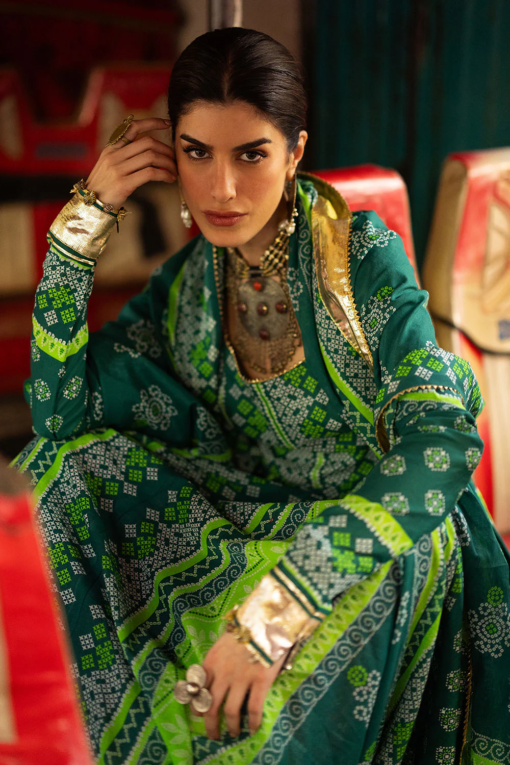 3 Piece Printed Lawn Suit - Image 5