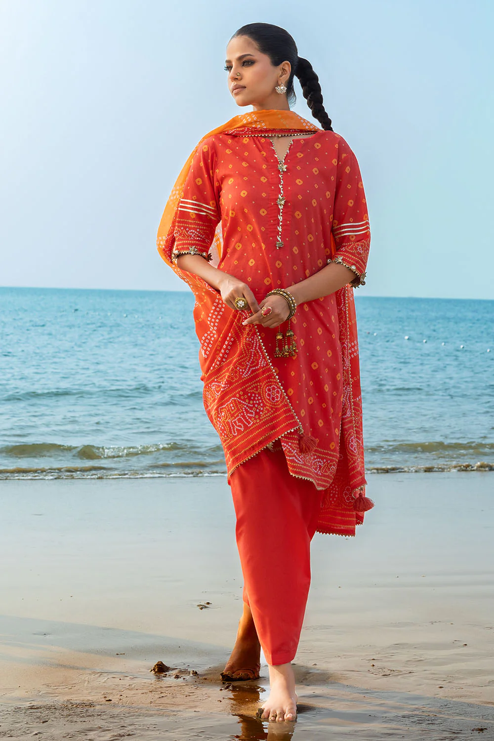 3 Piece Printed Lawn Suit - Image 6