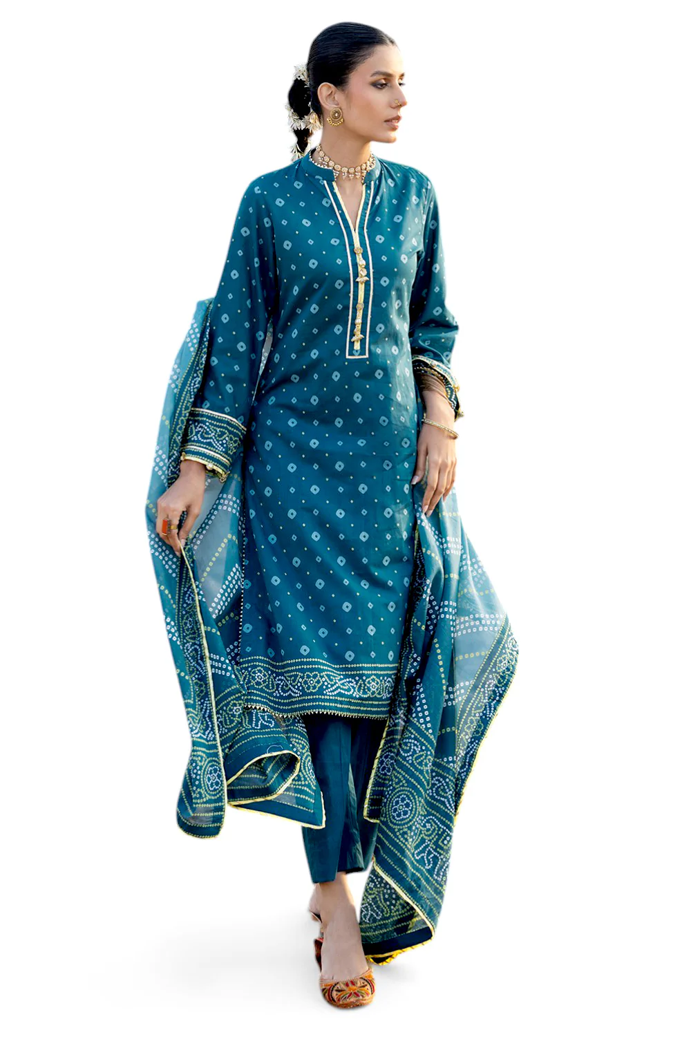 3 Piece Printed Lawn Suit