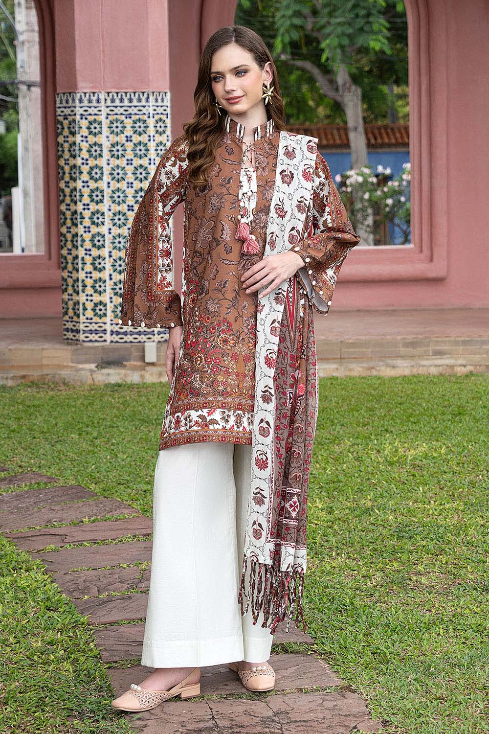 3 Piece Printed Lawn Suit - Image 6