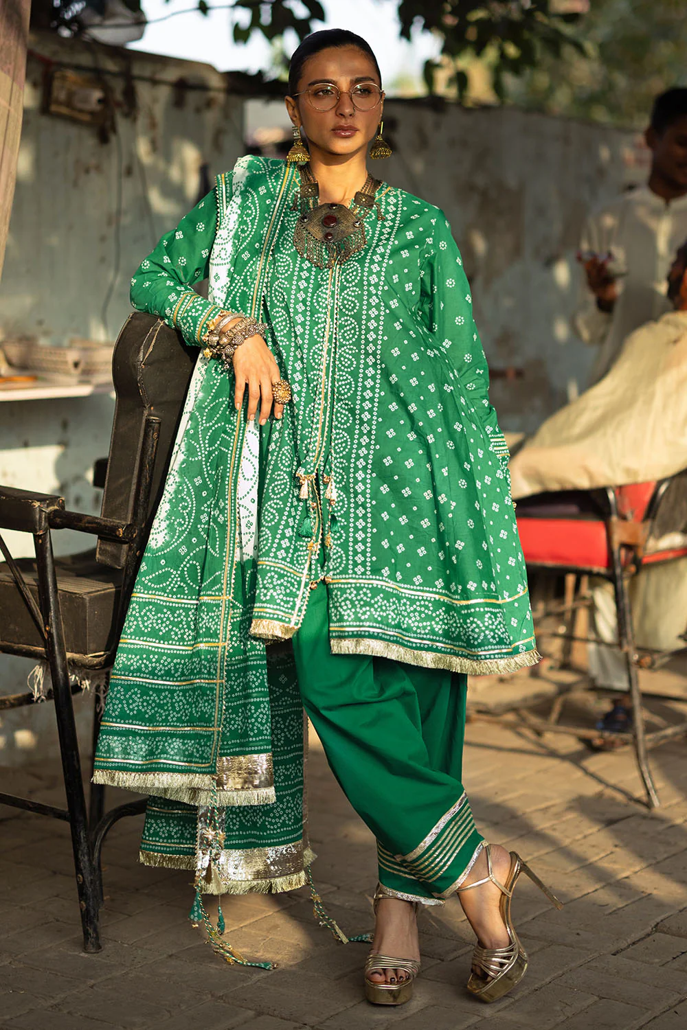 3 Piece Printed Lawn Suit - Image 4