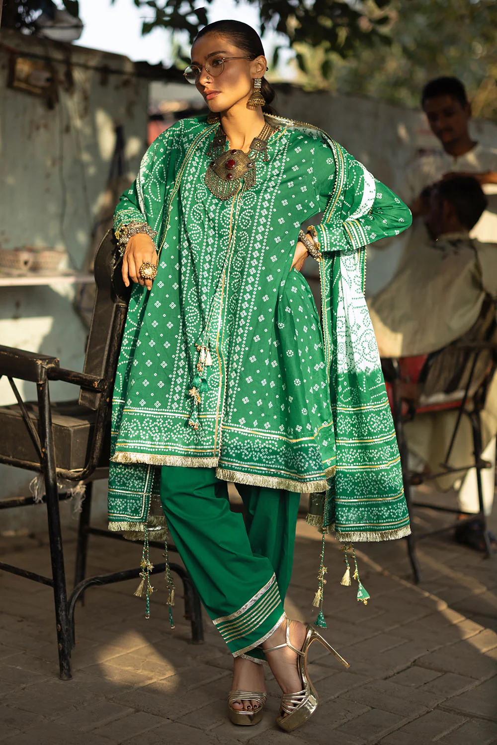 3 Piece Printed Lawn Suit - Image 6