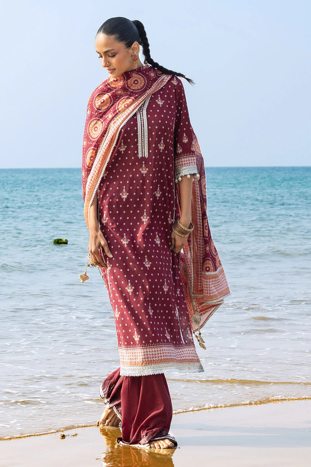 3 Piece Printed Lawn Suit - Image 6