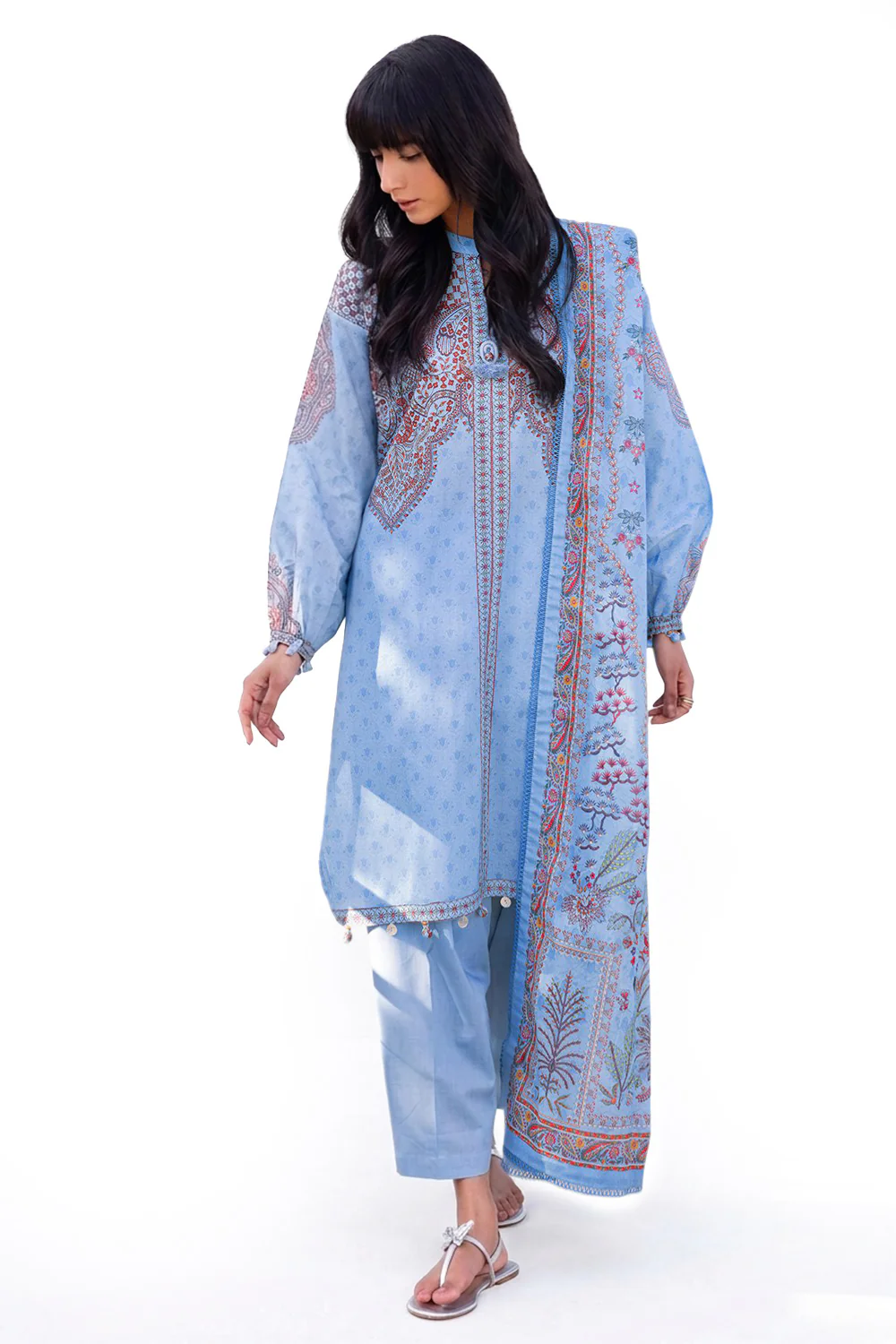 3 Piece Printed Lawn Suit