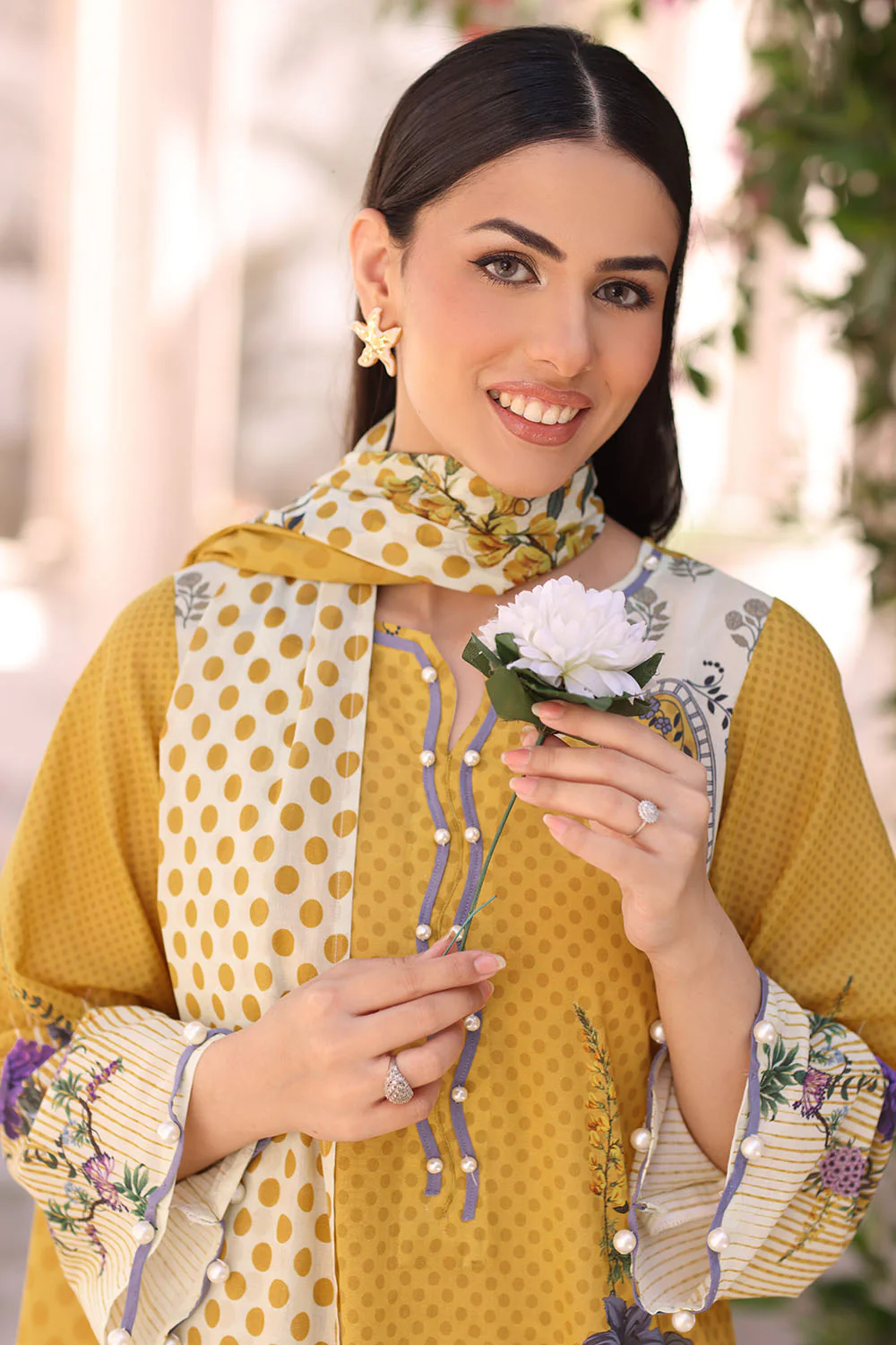 3 Piece Printed Lawn Suit - Image 5
