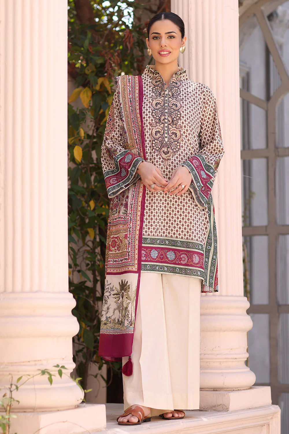 3 Piece Printed Lawn Suit - Image 5