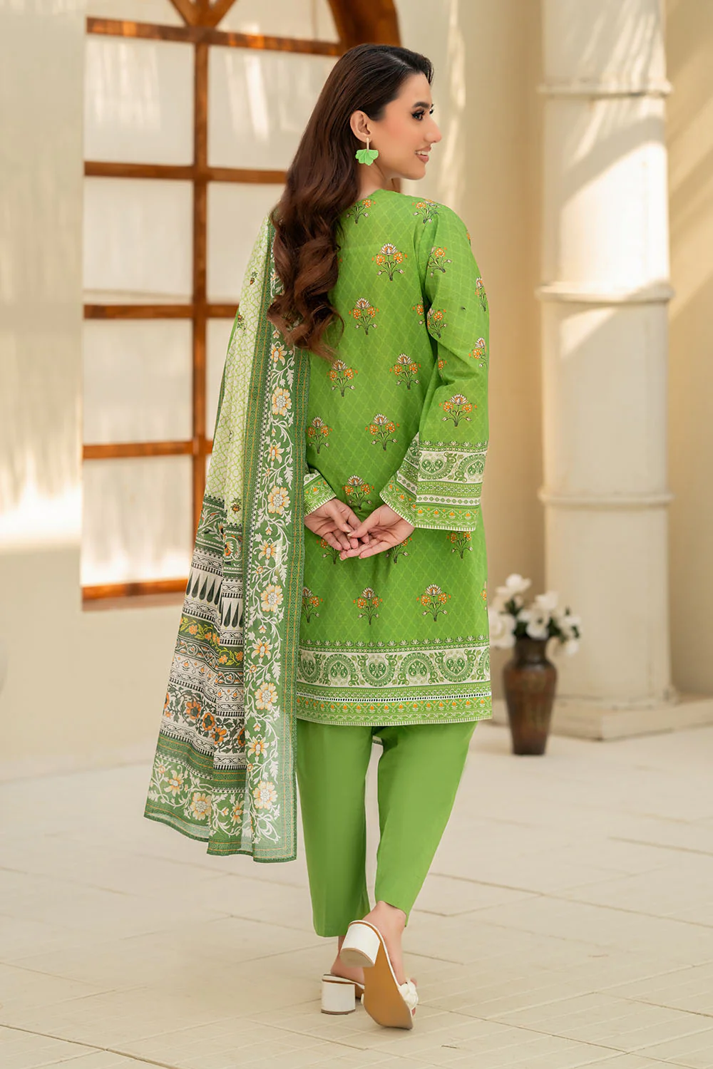3 Piece Printed Lawn Suit - Image 4