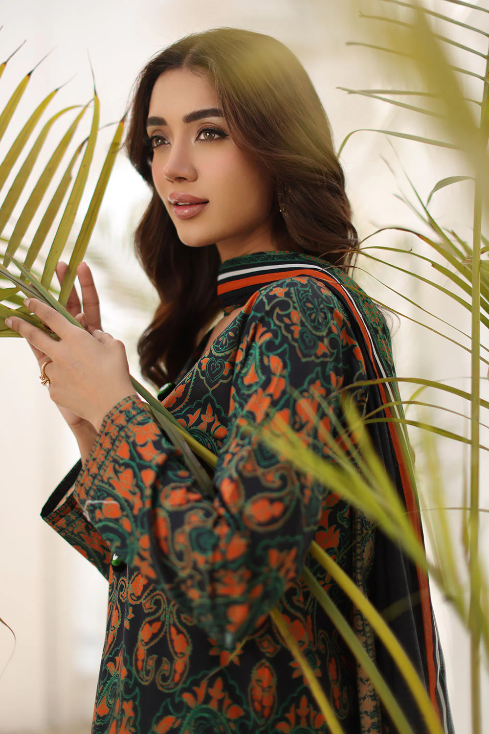 3 Piece Printed Lawn Suit - Image 3