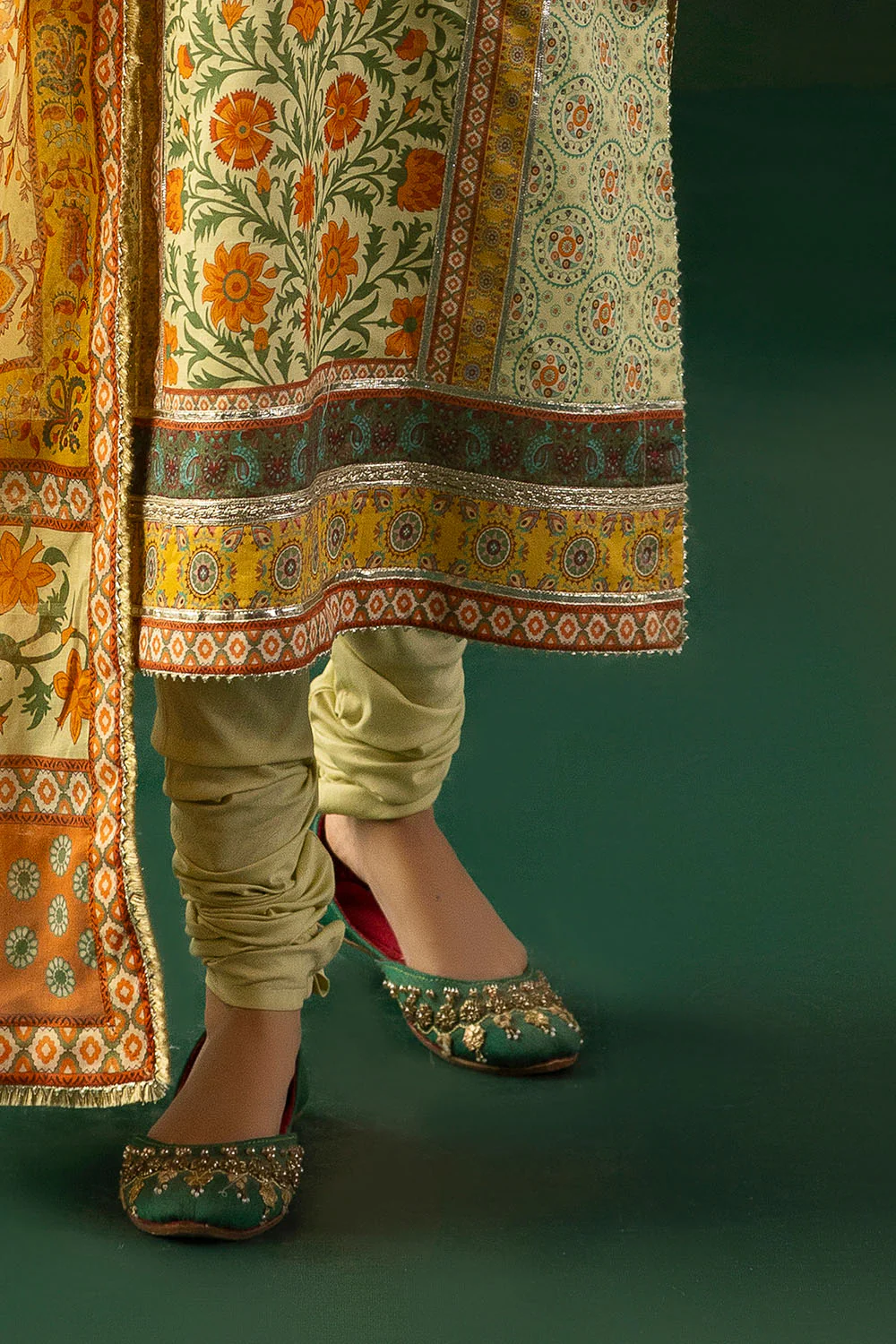 3 Piece Printed Lawn Suit with Dupatta - Image 5