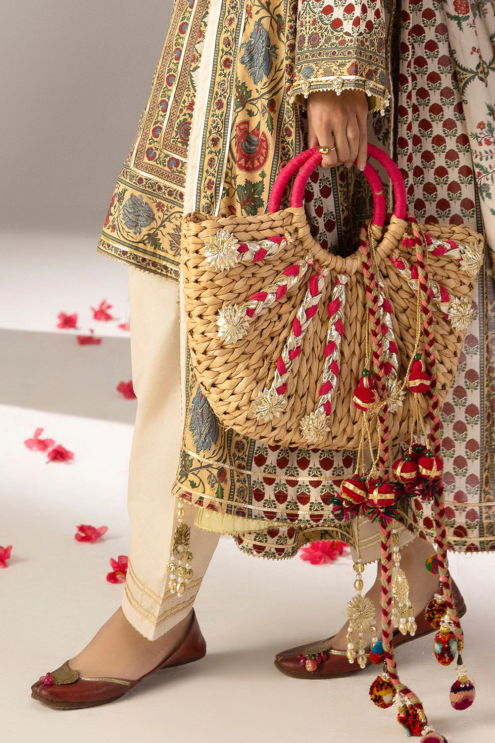 3 Piece Printed Lawn Suit with Dupatta - Image 5