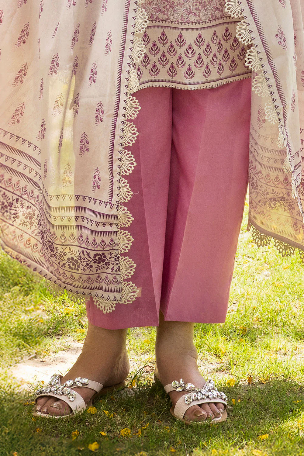 3 Piece Printed Suit - Image 4