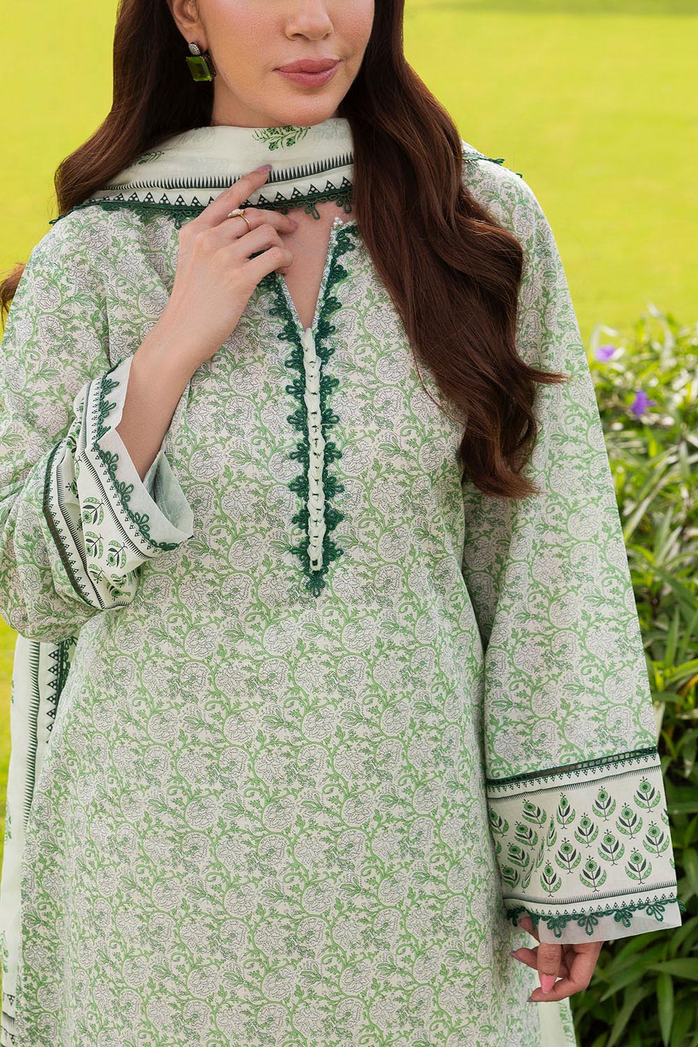 3 Piece Printed Suit - Image 2
